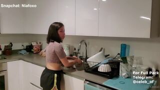 Lily Kawaii, lilykawaii, lilykawaiix Busty hottie caresses shaved pussy