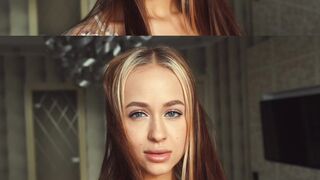 Gelya, Angelina Kuznetsova,  Thin slut masturbates pussy