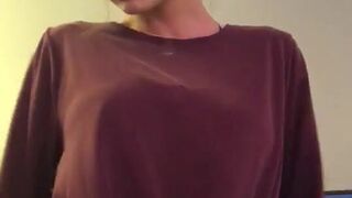 Amira Brie, Princess Amira B, brieamira Cute baby fucks herself with black dildo fingers