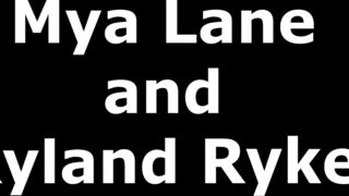 Mya Lane pornhub Naughty female caresses shaved cunt