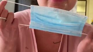 Alisa Mustang Expressive lady masturbates pussy