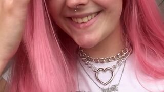 Feya Fern (feyafern aka Ittybittykath) onlyfans Appetizing mare pulls pussy phallus