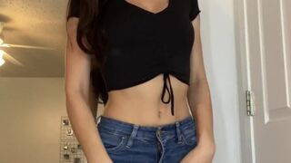 Alison Rainer (alisonrainer) onlyfans Lustful bitch gently masturbates cunt