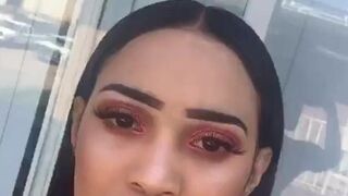 Edwina Isaacs (edwinacarlaisaac) onlyfans The luxury model is swaggering with two toys.