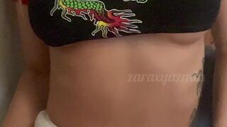 zaraxyazmin onlyfans pulls pussy to orgasm