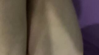 Alisa Mustang in all the cracks with a violent orgasm