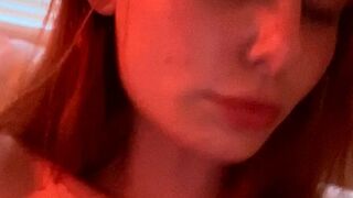 Lacy Lennon onlyfans Cute brunette sucking dick