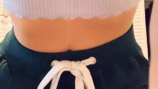 Lacy Lennon onlyfans Crazy chick jumps on the phallus