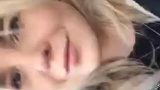 Katerina Lynx onlyfans Adult bitch gently caresses vagina