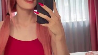 Anna, semulv, semulv Luxurious nipple tightly jerks off the anus
