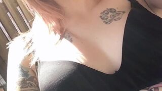 tattookitten onlyfans Gorgeous girl is naughty in front of a mirror