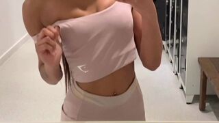 Nursh onlyfans cute blonde girl got herself a finger on the couch