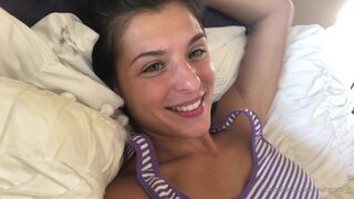 Leah Gotti onlyfans Playful babe caresses tits