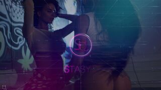 StasyQ Busty doll fucks cunt with dildo