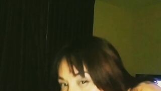 QueenRogue onlyfans Hot brunette girl caresses her pussy lips