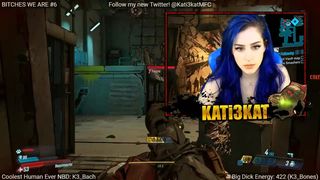 kati3kat feminine female with big boobs enjoys sex toy