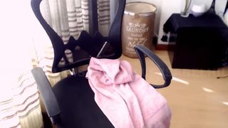 isabelhills jerking off sitting on the edge of the bed