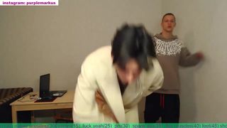 Purple_Gang showed juicy buns