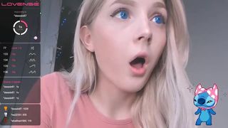 oh_honey_ playful babe caresses tits