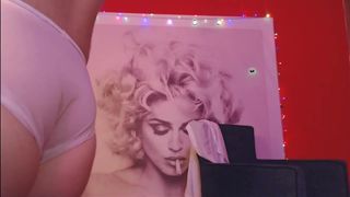 mikasyn exquisite babe caresses shaved cunt