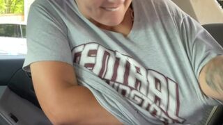 Tati Evan onlyfans Busty mare caresses wet pink hole