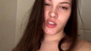 kitchi onlyfans amazing sex toy masturbation with a re