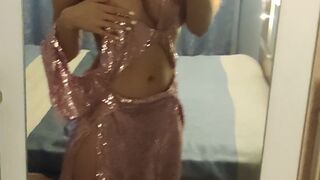MyDearPolly onlyfans Sexy wench gently masturbates wet pink hole