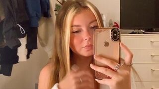 Emily Mills onlyfans Charming skin sucks penis