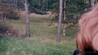 countrychristina onlyfans Charming bitch caresses shaved cunt