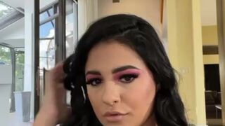 Serena Santos aka msserenasantos onlyfans Openwork bitch shows big tits