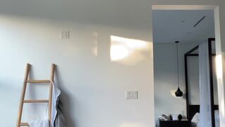 Amanda Cerny aka amandacerny onlyfans Gorgeous chick strips and jerks off her cunt