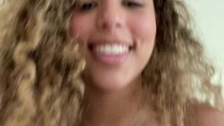 CAMILAELLE onlyfans Fresh video masturbation with scrawny brunette