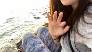 orenda onlyfans Sexy lady jerks off wet pink hole with vibrator