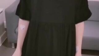 ickypeach onlyfans Imposing chick sucks dildo and jumps on the 2022