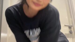 Nnnnekochan onlyfans Busty old lady masturbates shaved wet pink hole