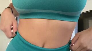 Kaylen aka kaybaby1 onlyfans Sexy beauty is played with mom's toys