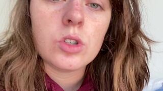 freckledspirit onlyfans naughty plays with wet clit