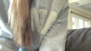 CAMILAELLE onlyfans scrawny slut in a skirt is played with fi