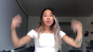 Alaska aka alaskafornia onlyfans scrawny beauty masturbates big clit