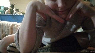 pantieprincess23 onlyfans Horny nymph flirts in french