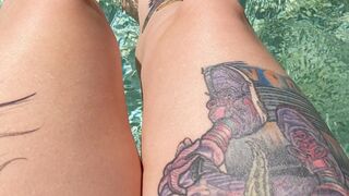 Pandora Blue onlyfans Cute stallion gets cum on face