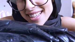 Bella Jameel aka arabteen onlyfans Big ass whore gets fucked by a drilling