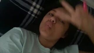 Serena Santos aka msserenasantos onlyfans masturbation with busty model