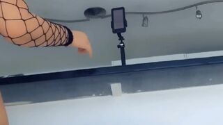 Andrea Abeli aka Misskirroyal onlyfans Blonde plays with sex toy