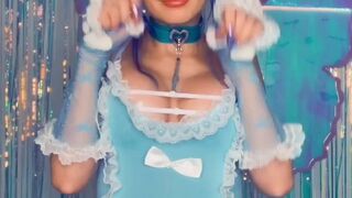 Jewelz Blu aka jewelzblu onlyfans Mature doll doll fucks wet pink hole