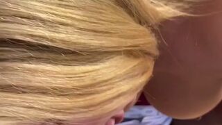 Andrea Abeli aka Misskirroyal onlyfans scrawny beauty jumping on a silicone toy