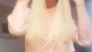 Leticia Rodrigues aka lehro69 onlyfans Little Maiden fucks herself dildo