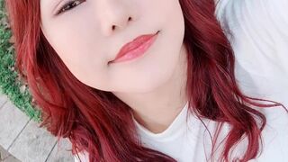 anri okita onlyfans Cute chick gently pulls wet pink hole