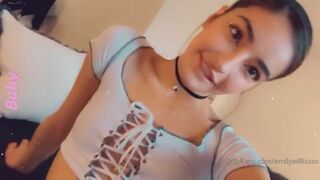 emily willis onlyfans Little Latin whore and her online