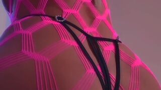 TheRealBrittFit onlyfans Bitch in stockings gets petting